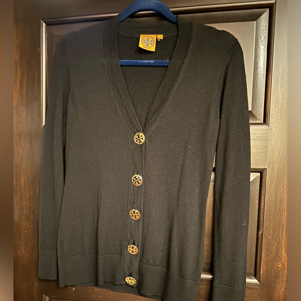 Women Cardigan - Tory Burch 100% Merino Wool